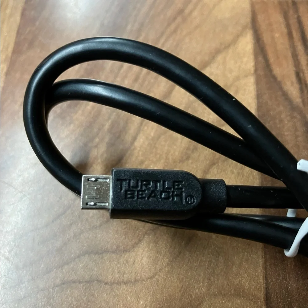 New Turtle Beach Micro-USB Cable Black Authentic Original